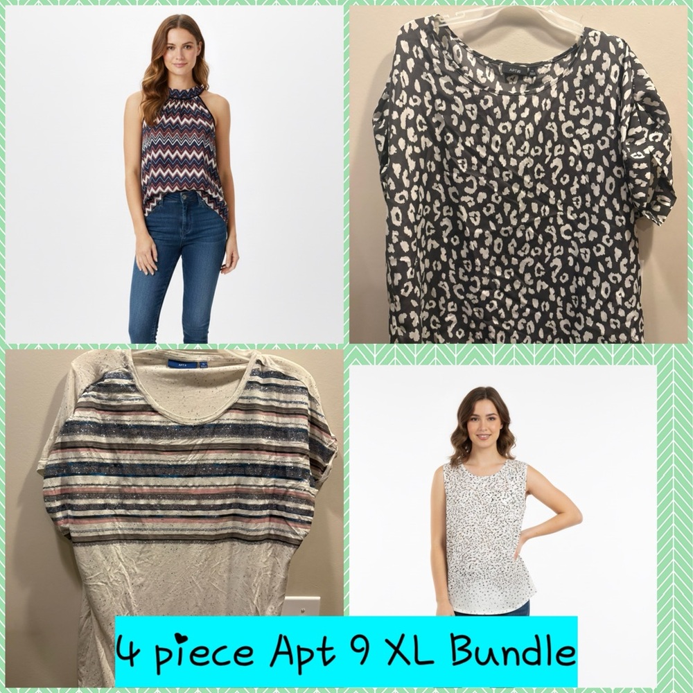 Apt. 9 Women's Patterned Tops Bundle - image 1